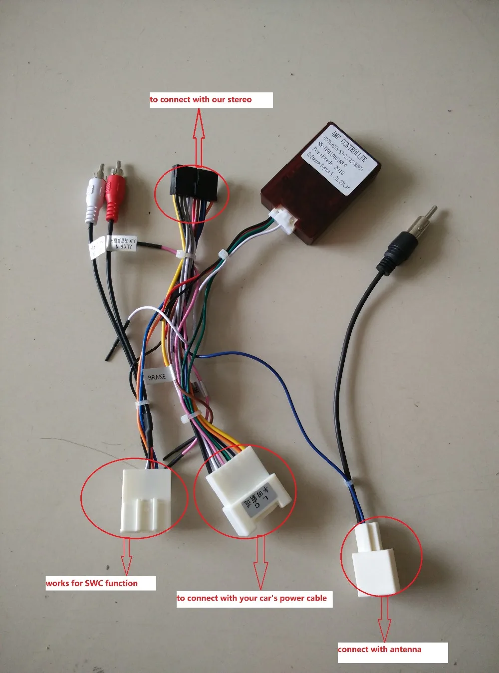 Автомобильный монитор JBL cable подходит только для нашего магазина Hizpo Toyota Camry/Corolla/Rav4 автомобильные DVD плееры