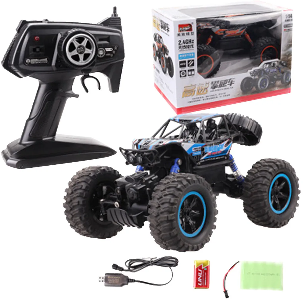 

1/14 4WD RC Truck Off-Road Vehicle 2.4G Remote Control Buggy Crawler Car Drop Shipping new arrival