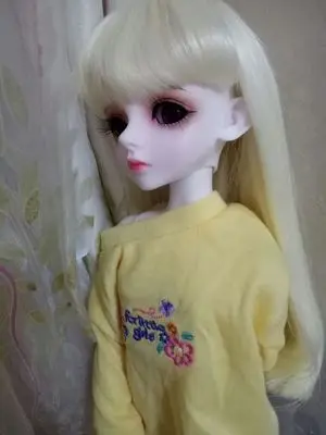 1/3 1/4 1/6 1/8 yosd SD AOD DOD BJD MSD парик для девушки, женщины, игрушки куклы 16 17 см 18cm19cm22cm23cm24cm fw042