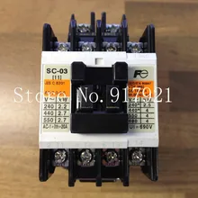 [ZOB] Японский FUJI Fe SC-03 контактор переменного тока 220VAC подлинный- 5 шт/лот