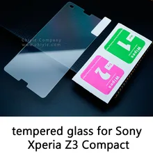 Glossy Lucent Frosted Matte Anti glare Tempered Glass Protective Film Screen Protector For Sony Xperia Z3