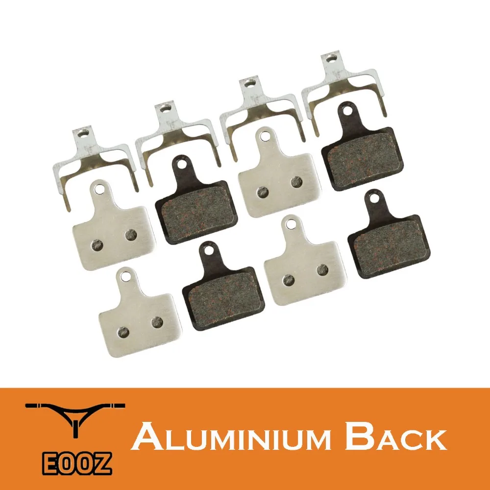 

EOOZ 4 Pairs Lightweight Bicycle Semi-metallic Disc Brake Pads Aluminum Back For SHIMANO Ultegra R8070, RS805, RS505, RS405