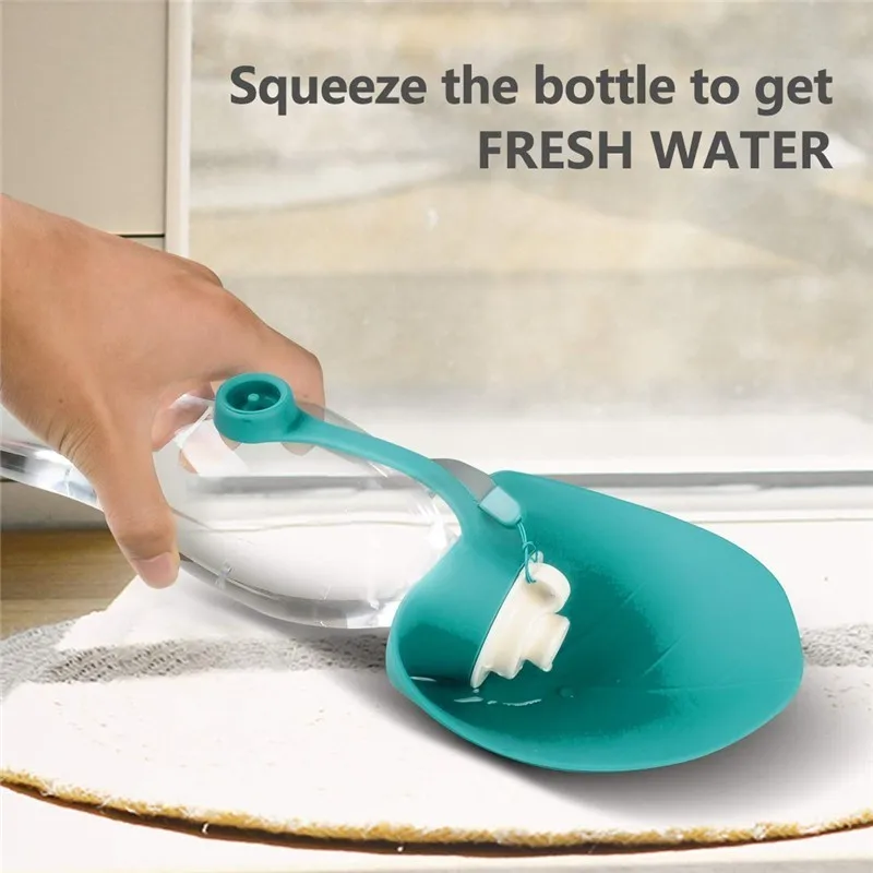 580ml Sport Portable Pet Dog Water Bottle Silicone Travel Dog Bowl For Puppy Cat Drinking Outdoor Pet Water Dispenser 6