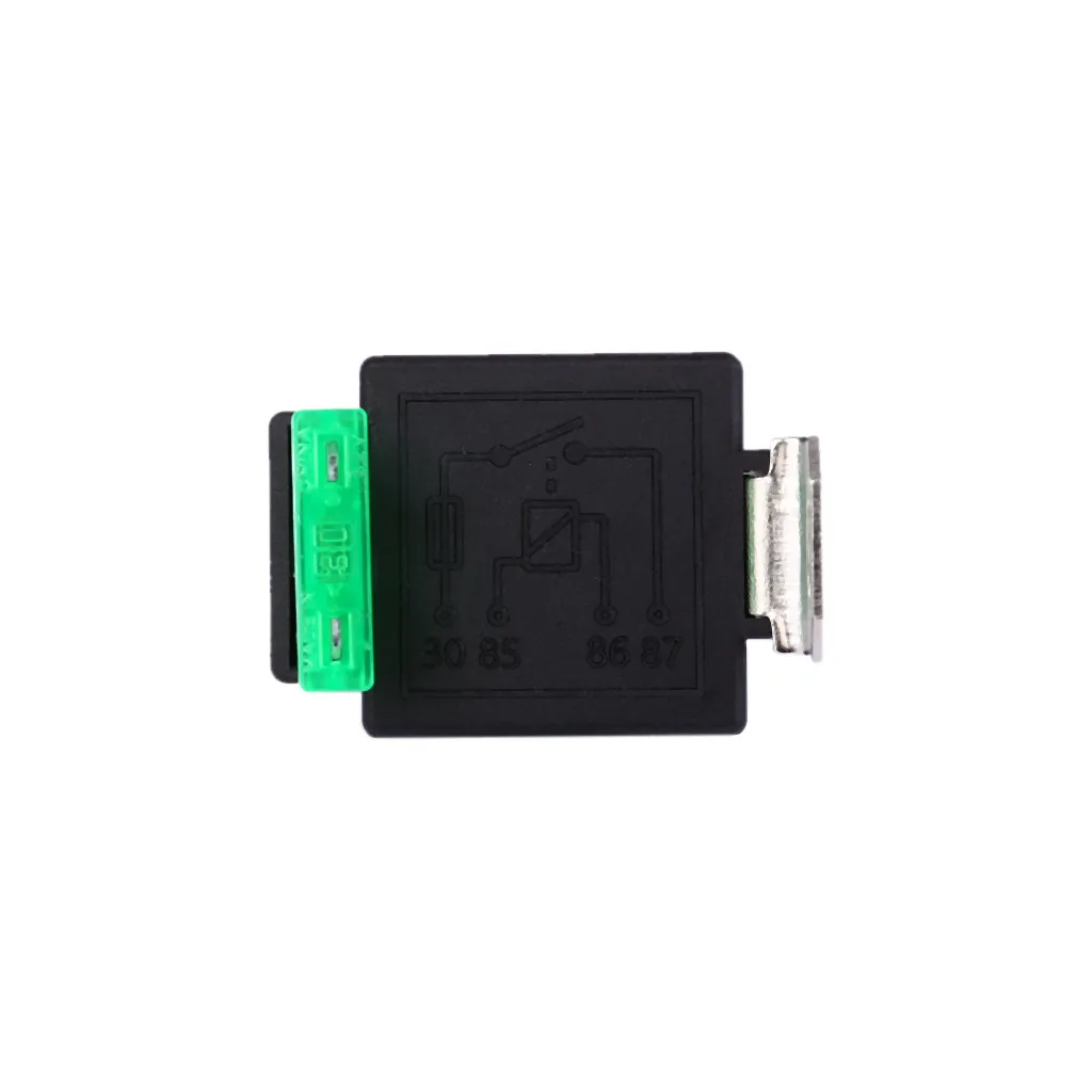 Foocles 12 V 30A двигатель тяжелых реле предохранитель вкл/выкл SPST металлическая розетка 5 pin с черным красным медным терминалом авто реле