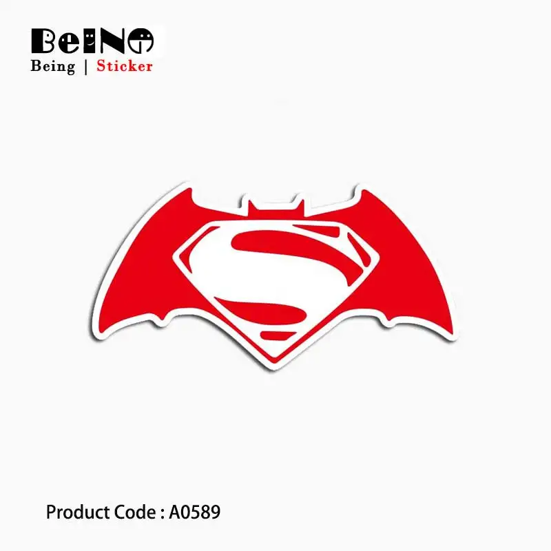 

Super Hero Logo Sign Sticker Diamond Batman Waterproof Suitcase Sticker Skateboard Notebook Guitar Child Toy A0589 Stickers QY32