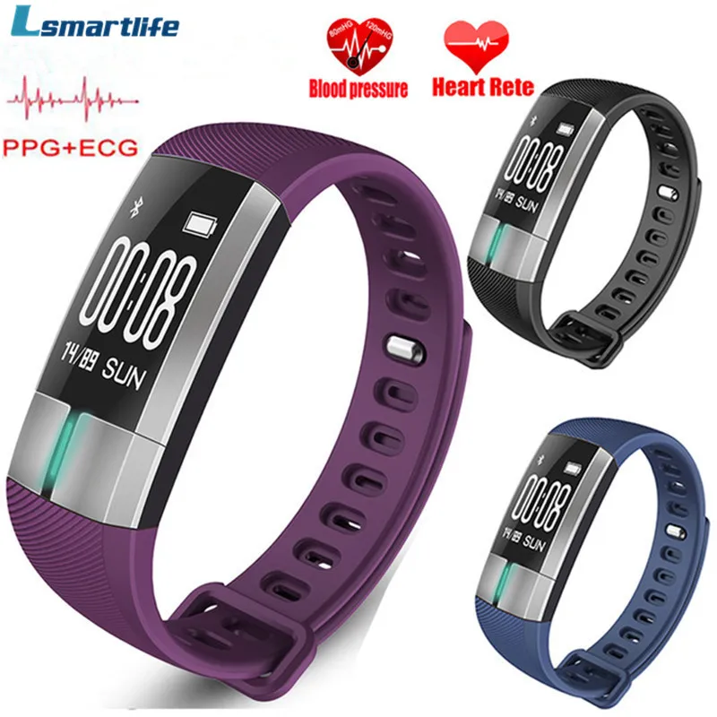 PPG +ECG Heart Rate Monitor Smart Wristbands G20 Blood Pressure Smart Bracelet Pedometer Sleep Monitor Fitness Sports Watch PPG +ECG Heart Rate Monitor Smart Wristbands G20 Blood Pressure Smart Bracelet Pedometer Sleep Monitor Fitness Sports Watch
