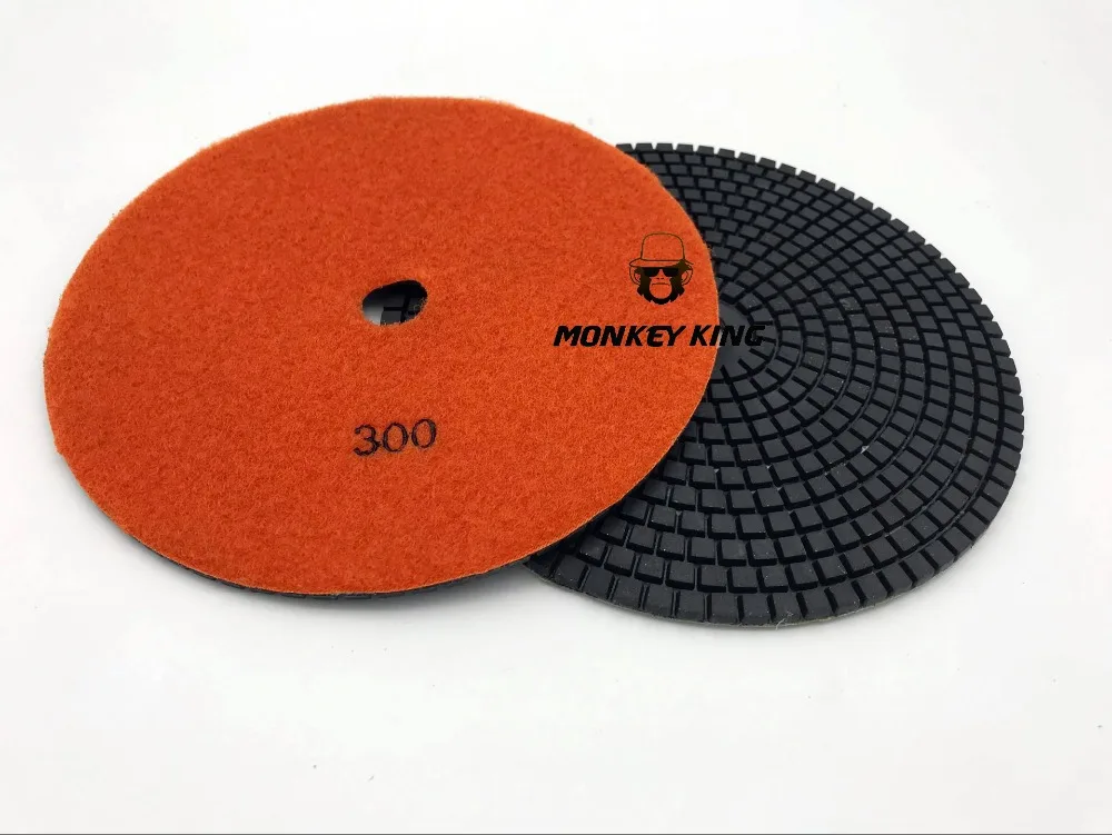 7 Inch 180mm Granite Marble Concrete Ceramic Diamond Polishing Pads Wet Dry Use (9)