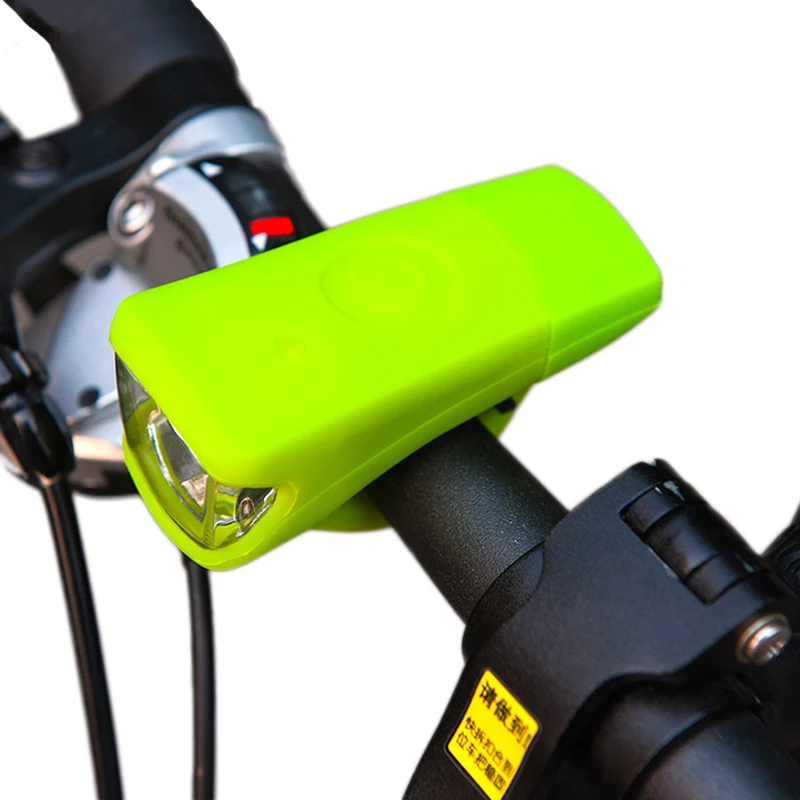 ROCKBROS Bicycle LED Light Bike Accessories Silicone Waterproof Cycle