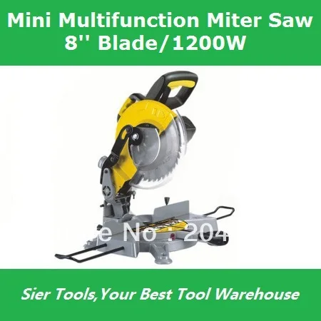 

Multifunction Miter Saws Machine/8'' Blade Mini Table Saws/Cut wood and alloy material/Delivery By Fedex,UPS or DHL