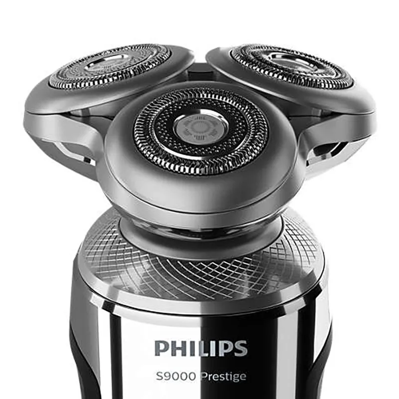 Бритва Philips S9000 Prestige для влажной и сухой электробритва, серия 9000 SP9863/14 моющаяся с зарядной подставкой Qi