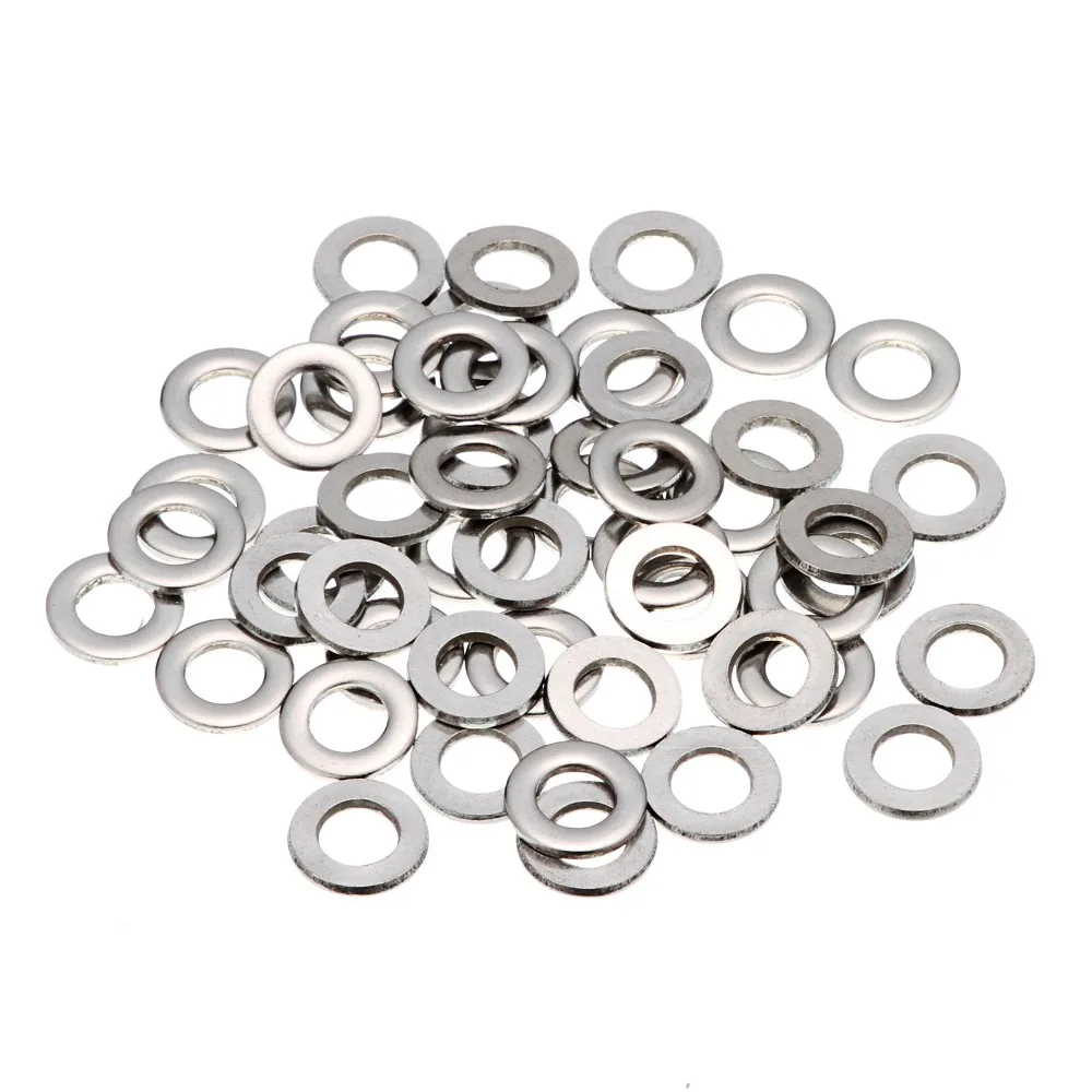 200pcs M6 washer Stainless Steel Form A Flat Washers To Fit Metric Bolt