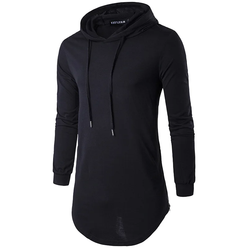 2019 Sonbahar Yeni Kat Renk Kap onlu Sapan Kazak Erkek Hip Hop Hoodie 