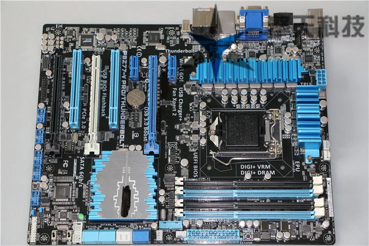 

ASUS P8Z77-V PRO/THUNDERBOLT Desktop Motherboard Z77 Socket LGA 1155 i3 i5 i7 DDR3 32G ATXmotherboard used 90%new