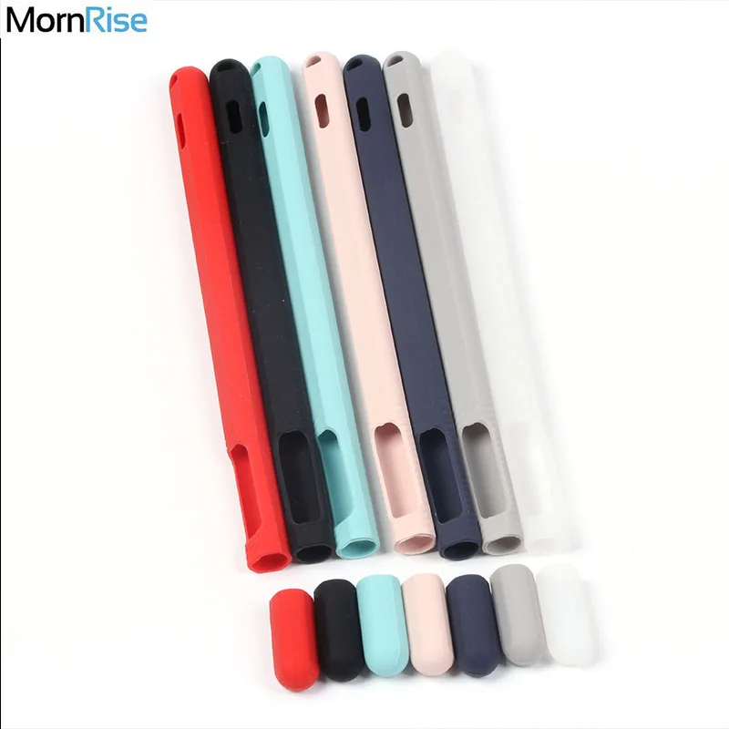 

Soft Silicone For Apple Pencil 2 Case For iPad Pencil 2nd Generation Cap Tip Cover Holder Tablet Touch Pen Stylus Pouch Sleeve
