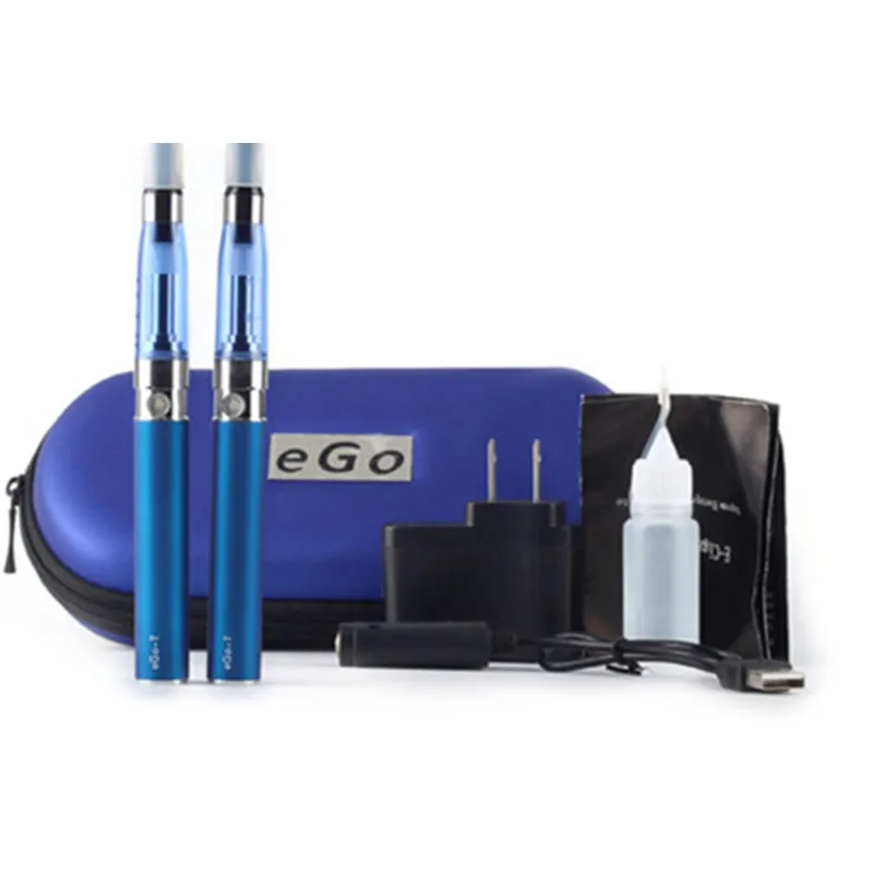 אגו T Ce5 כפול ערכות מאדה מתנת מקרה מרסס Vape נוזל דואר אלקטרוני סיגריות ערכות E-סיגריות נרגילה עט רוכסן מקרה