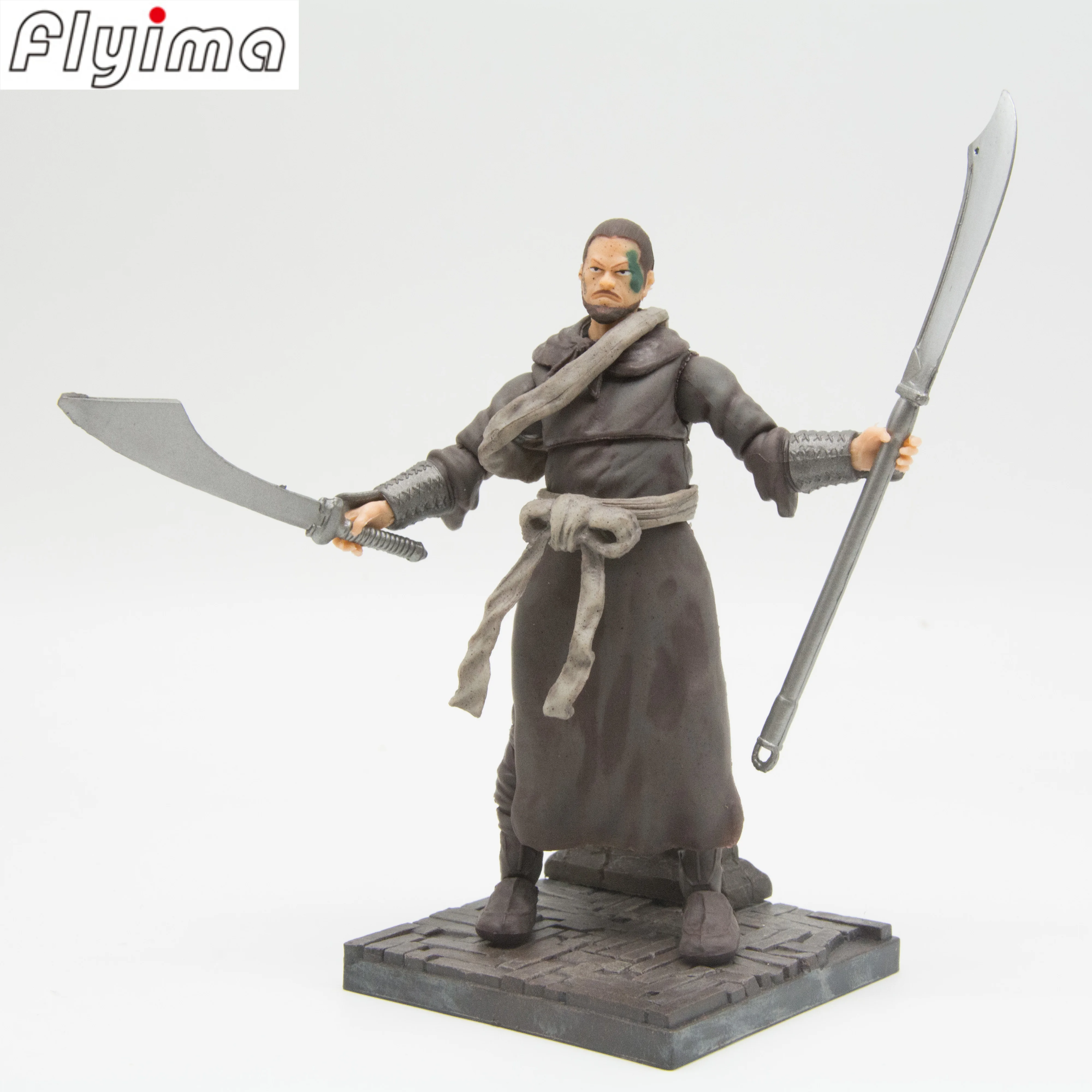 

3.75 Water Margin YANG ZHI LIN CHONG ZHU WU Action Figure Chinese Traditional Classical Figures PVC Model Kit Free Shipping