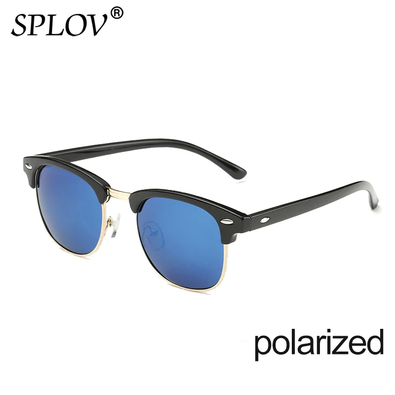 New Fashion Semi Rimless Polarized Sunglasses Men Women Brand Designer Half Frame Sun Glasses Classic Oculos De Sol_voghion.com