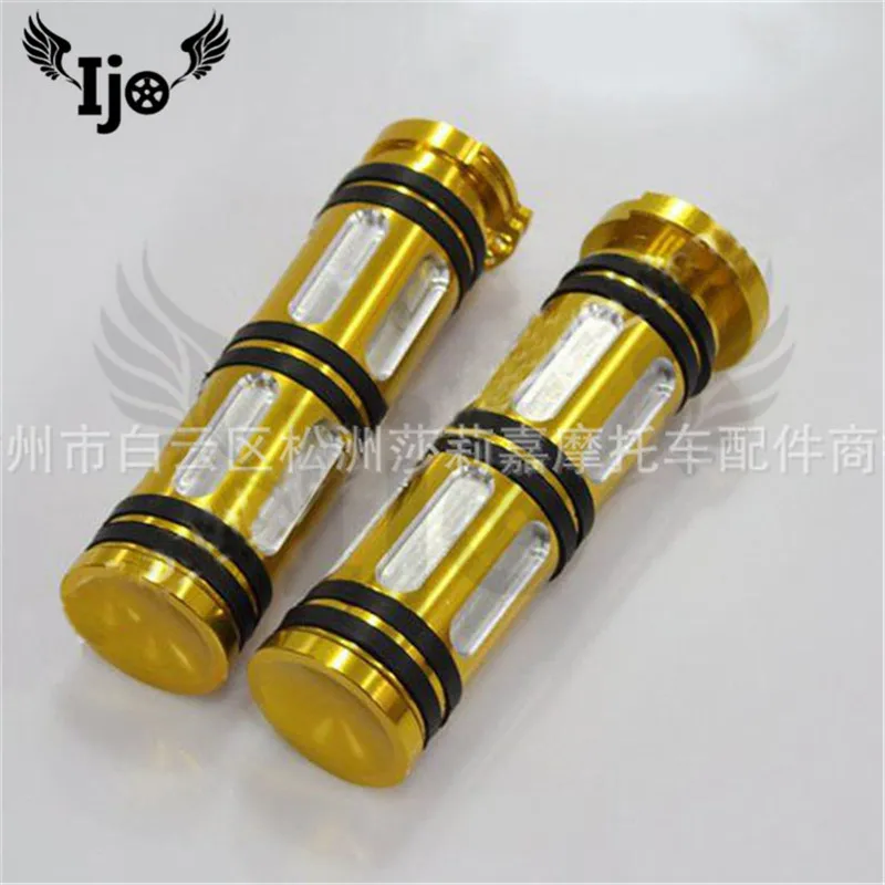 

top quality black CNC metal moto handle bar grip for harley softail Davidson XL883 1200 X48 sportster motorcycle handlebar grips