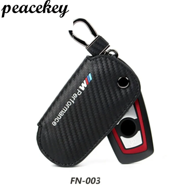 peacekey Genuine Leather Car Key Case Cover For Bmw Key Cover F30 F10 F20 New 1