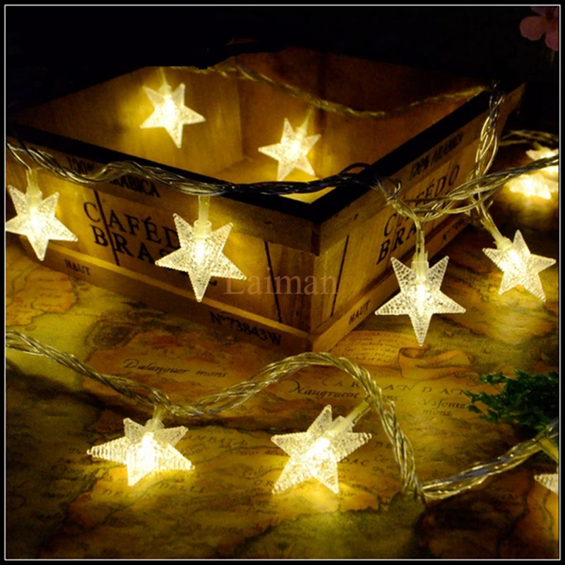 

Hot Battery led string light 10M 5M 4M 3M 2M led String light 3pcsAA battery operate led light indoor party Christmas decoration