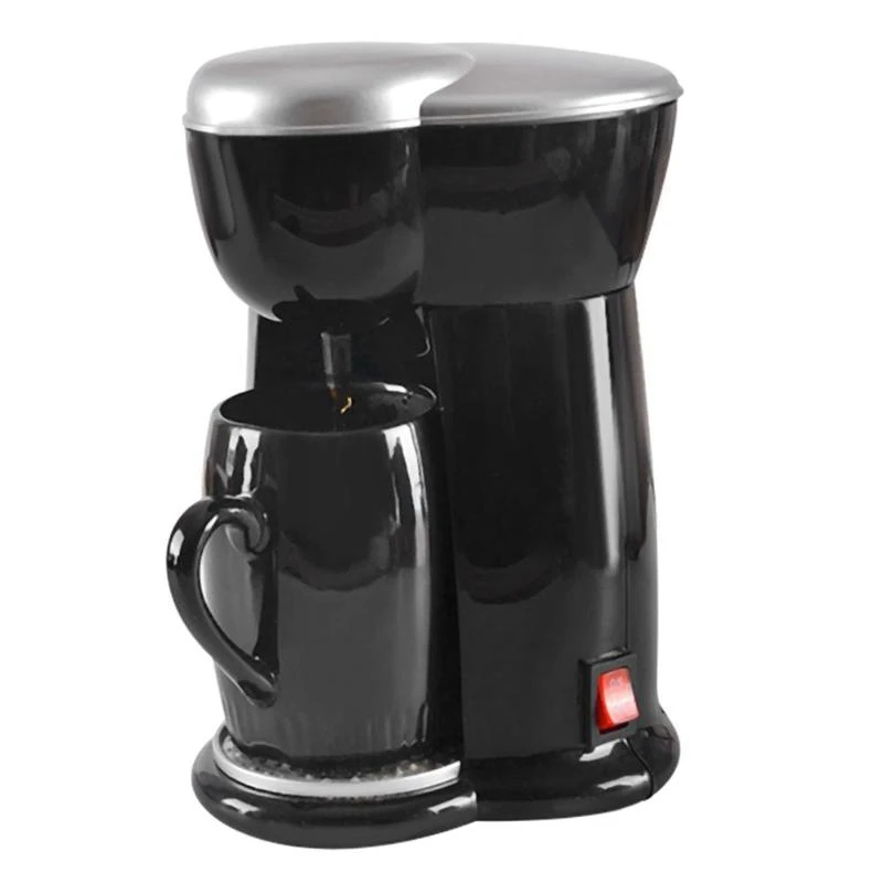Baratos Mini máquina de café de una taza de café Espresso máquina de café automática casera eléctrica (enchufe de la UE)