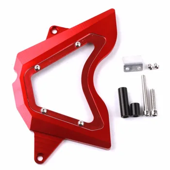 

Motorcycle CNC Aluminum Front Left Side Sprocket Chain Guard Engine Cover For Yamaha YZF R3 R25 MT 03 MT03 MT-03 2014 2015 2016