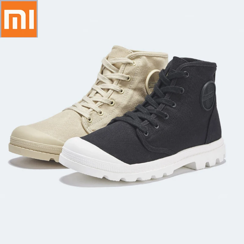 Xiaomi mijia Uleemark; уличная мода; высокие рабочие ботинки; парусиновая обувь; нескользящая износостойкая обувь с шиной; походная обувь