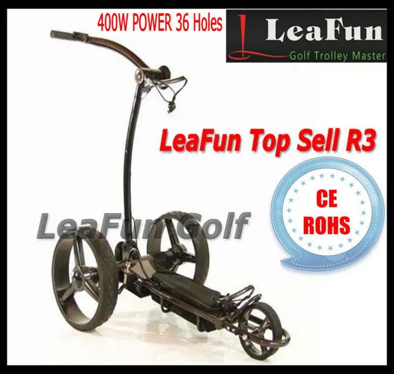 Hot Sell Remote Control Golf Trolleys With High Power Motors 400w