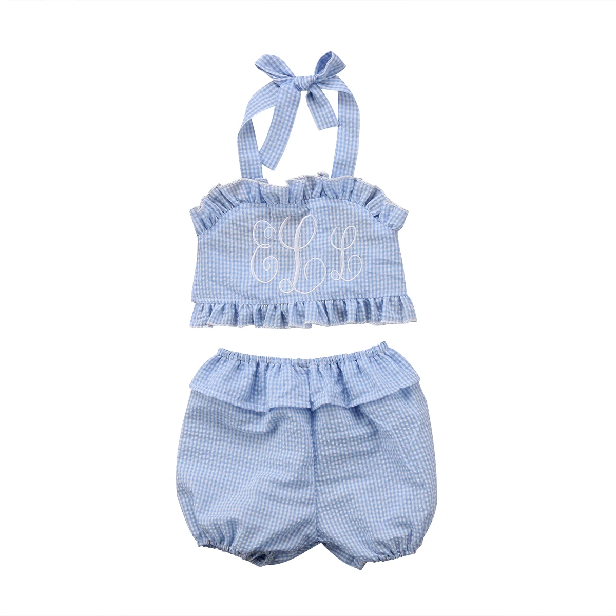 monogrammed baby swimsuit