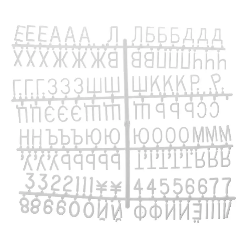 Персонажи для войлочной доски с буквами русский алфавит для доски со сменными буквами