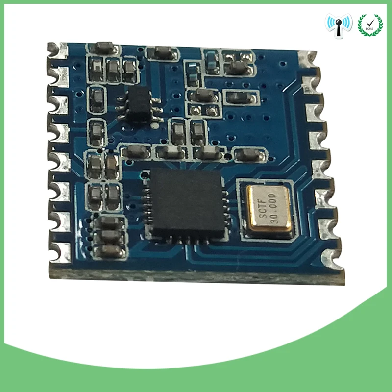 50pcs 433MHz Wireless Module FSK Wireless Spread Spectrum Transceiver receiver rf shield IOT and 1pcs 433MHz 4