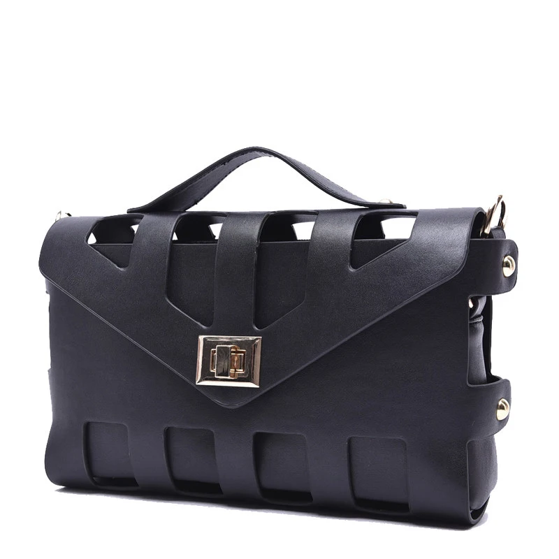 Fashion Cutout Clutch Bag Party Bag 2016 New Occident Style Composite Bag Ladies Designer Chic Hollow