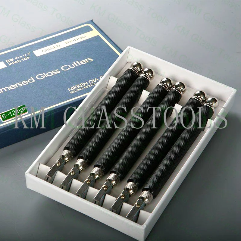 

Free Shipping 6pcs/lot! BEIDOU-NIKKEN DIC Copper handle Glass Cutter Cutting Tool.Cutting thickness 6-12/15-19/19-25MM.