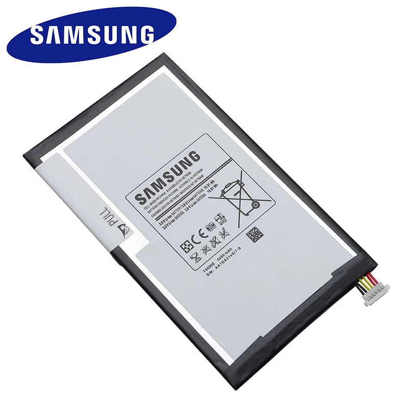 Аккумулятор для планшета samsung T4450E для samsung Galaxy Tab 3 сменный аккумулятор 8,0 T310 T311 T315 4450 мАч