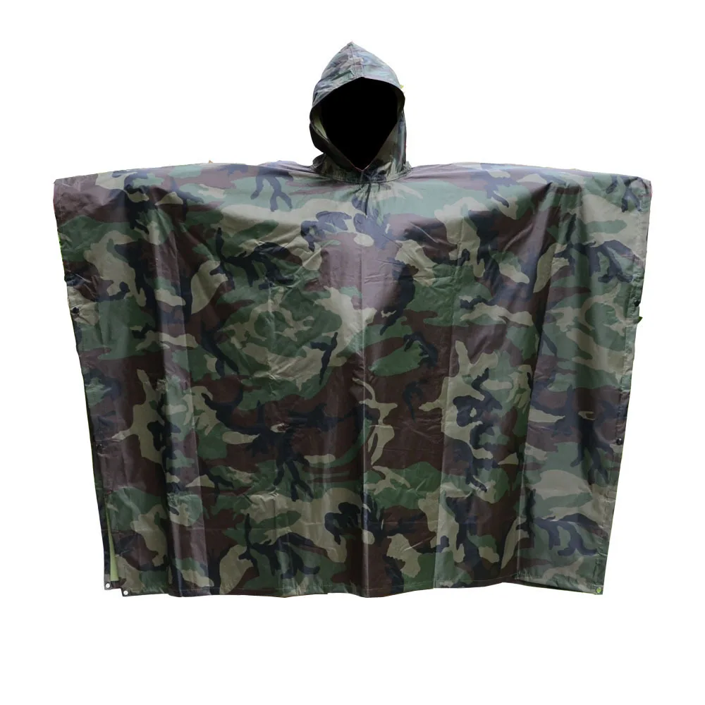 

Adults Outdoor Waterproof Rain Coat Men Women Durable Motorcycle Rain Poncho Hiking Camping Hunting Tour Rainwear