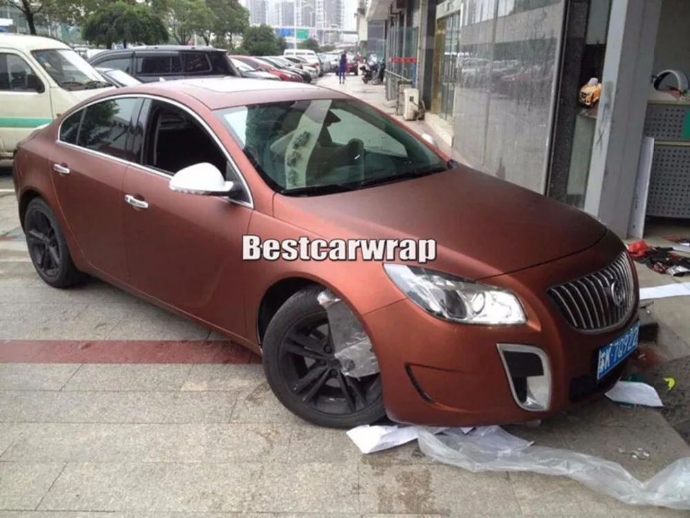 metallic matte chrome satin chrome ice car wrapping film foil red blue grey gunmetal brown gold purple tiffany silver (4)