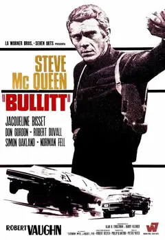 

N1535 Bullit Movie Wall Sticker Silk Fabric Poster Art Indoor Decor Bright