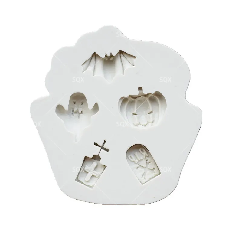 Halloween Silicone Chocolate Cake Baking Molds,Cake Decorating Tools