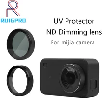 UV ND фильтр нейтральной плотности защитная крышка объектива для mi jia Xiao mi ni mi Jia 4K Аксессуары для спортивной камеры