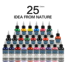 New High Quality Tattoo Fusion Tattoo Ink 25 Color 1 oz