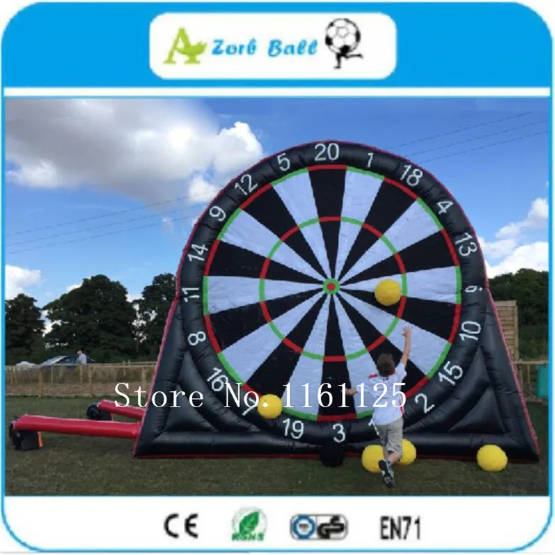 

2018 new 5m Giant inflatable dart board/Inflatable human Darts/Inflatable Soccer foot dart board/Inflatable football dart game