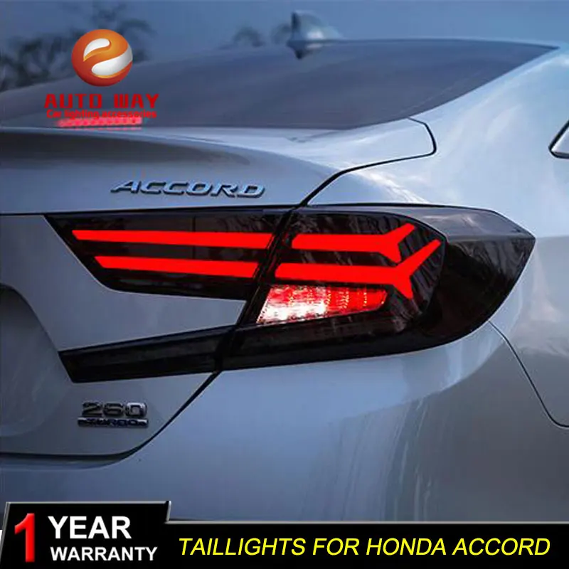 Car Styling Tail Lamp Case For Honda Accord 2018 Taillights Car Styling Tail Lamp Case For Honda Accord 2018 Taillights Lights Led