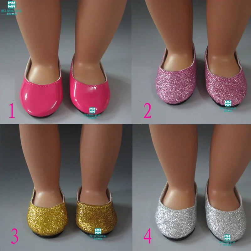 MIMI toys Shoes for dolls fits 45cm American Girl for child s Christmas present