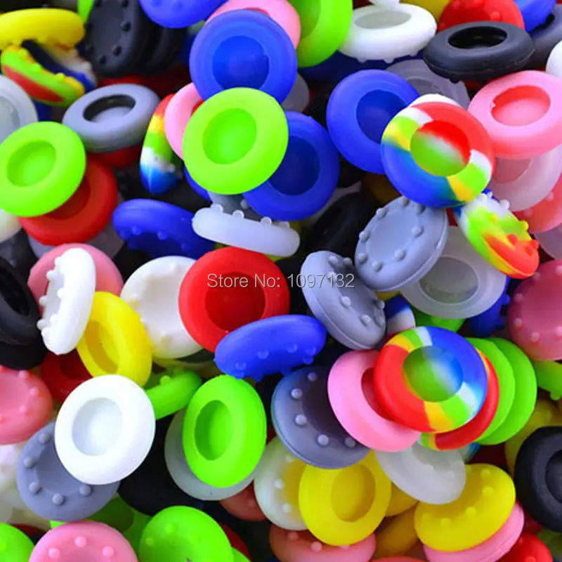 Colorful Silicone Thumb Stick Joystick PS4 Grip Cap Cover For PS4 Controller Grip (19)