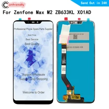 6,2" ЖК-дисплей для Asus Zenfone Max(M2) ZB633KL X01AD ЖК-дисплей, сенсорная панель, сенсорный экран, монитор, дигитайзер в сборе