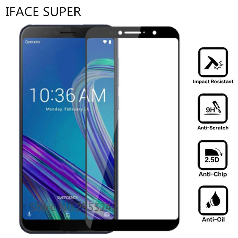 

Screen Protector For Asus ZenFone Max Pro M1 ZB602KL Tempered Glass ASUS Zenfone Max Pro M1 ZB601KL X00TD Protective Film