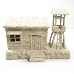 8 см модель здания игрушка Древний Дом пластик для песка стол Модель Высокое качество