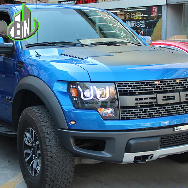 Car Styling for Ford Raptor LED Headlight F150 Headlights 2011 2014 DRL