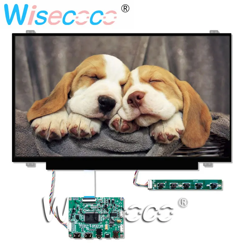  N140HGE EA1 display 14 inches 2 HDMI mini LCD TFT 1920*1080 with speaker out USB 5v DC 12V control 