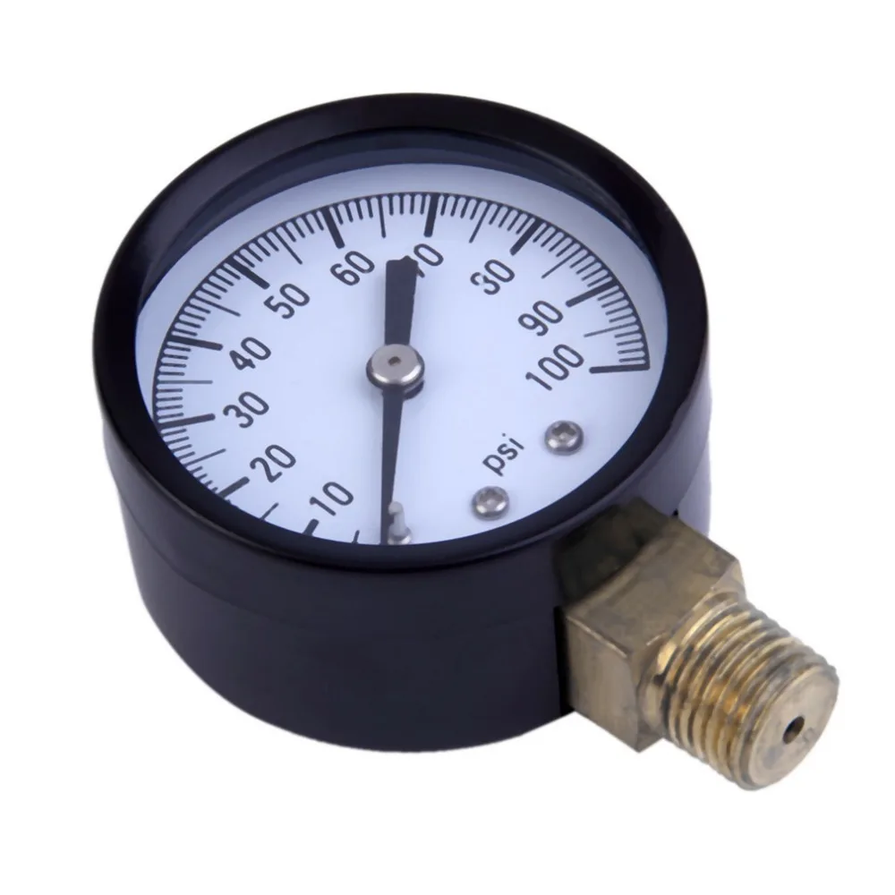 Горячая 1305 0 100 PSI 1/4 &quotколодец насос манометр воды TS50 100PSI Новый|water pressure gauge|pressure